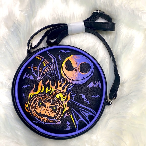 NEW Disney The nightmare before Christmas JACK skellington Crossbody bag - Picture 2 of 16